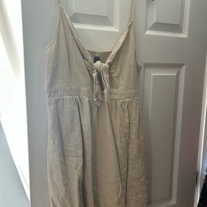 Old Navy Cream Knit dress with Bow Detail